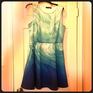 Water color dress